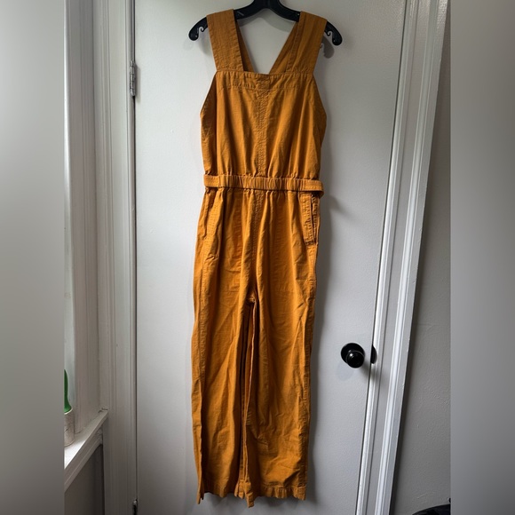 Everlane The Fatigue Yellow Jumpsuit Sz 2 - Picture 4 of 14